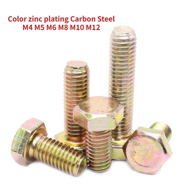 Magazines - Perno hexagonal exterior Chapado en Zinc,