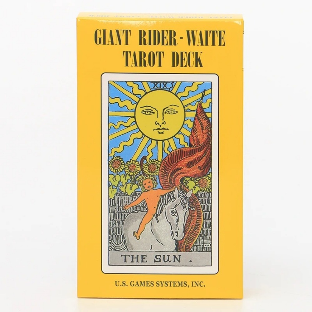 Tarot Deck With Guidebook - Baraja de Tarot clásica grande de