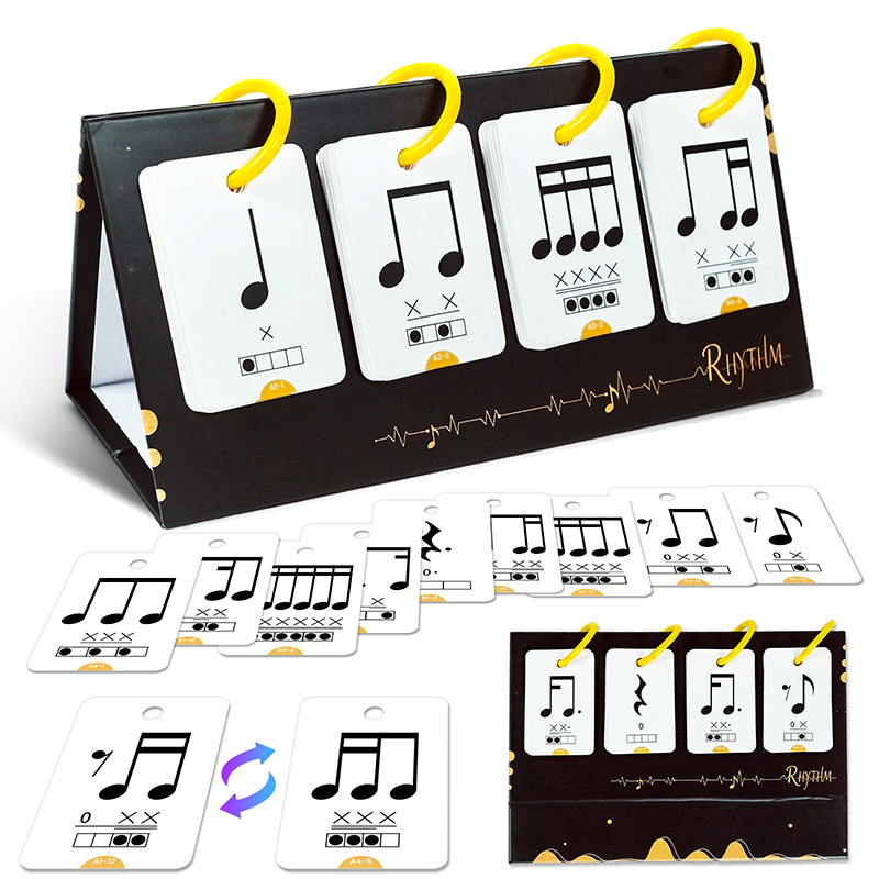 Blank Sheet Music Notebook - 【Y】72 Tarjetas Educativas de Música para