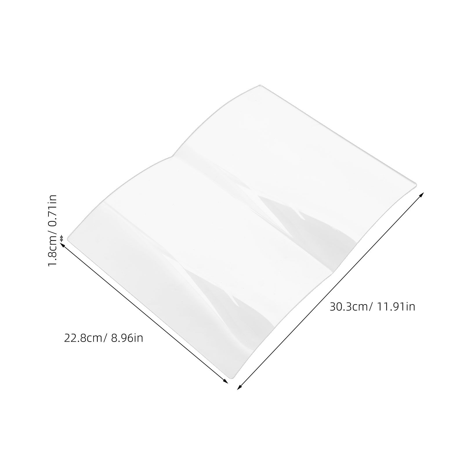Soporte de libros de acrílico  - Clear Acrylic Book Stand Holder reseña y precio