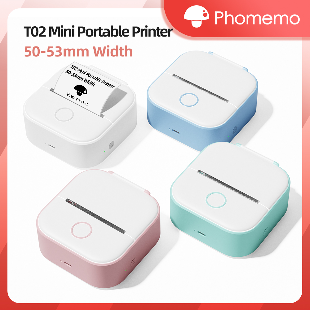 Phomemo-Impresora térmica de b - Mini Pocket Thermal Printer Paper Roll reseña y precio
