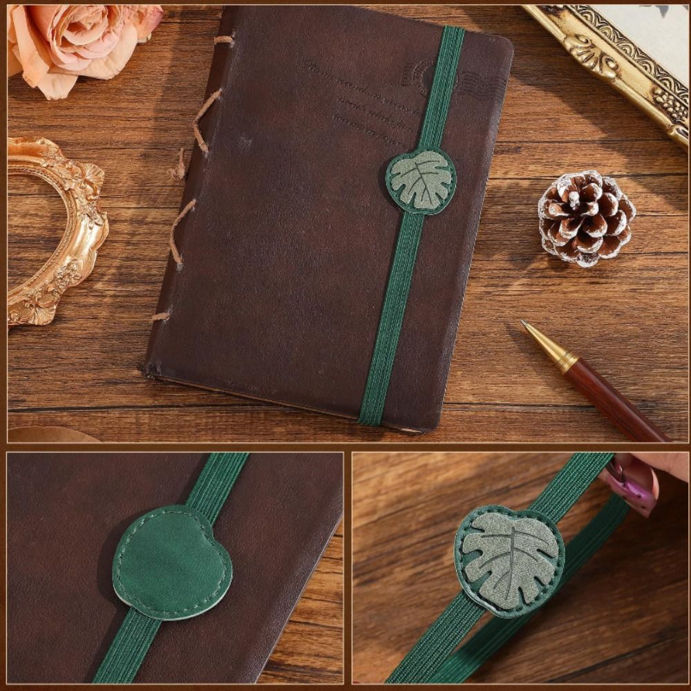 Marcapáginas de Cuero con Band - Vintage Leather Journal Notebook reseña y precio