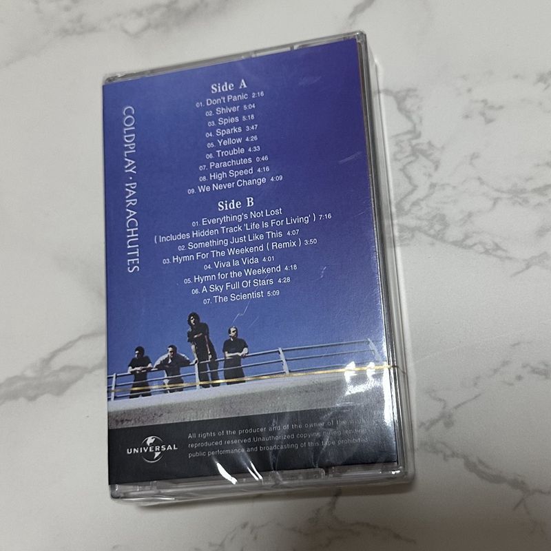 En Stock, Cassette de Coldplay - Books reseña y precio