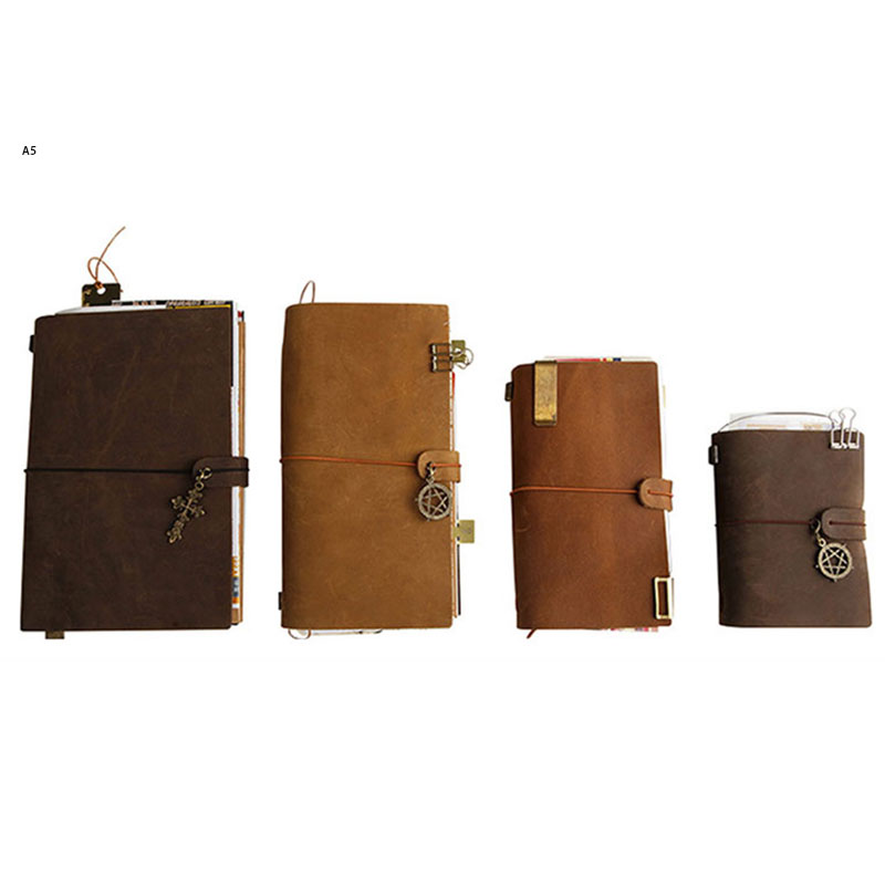 Cuaderno de cubierta de cuero  - Vintage Leather Journal Notebook reseña y precio