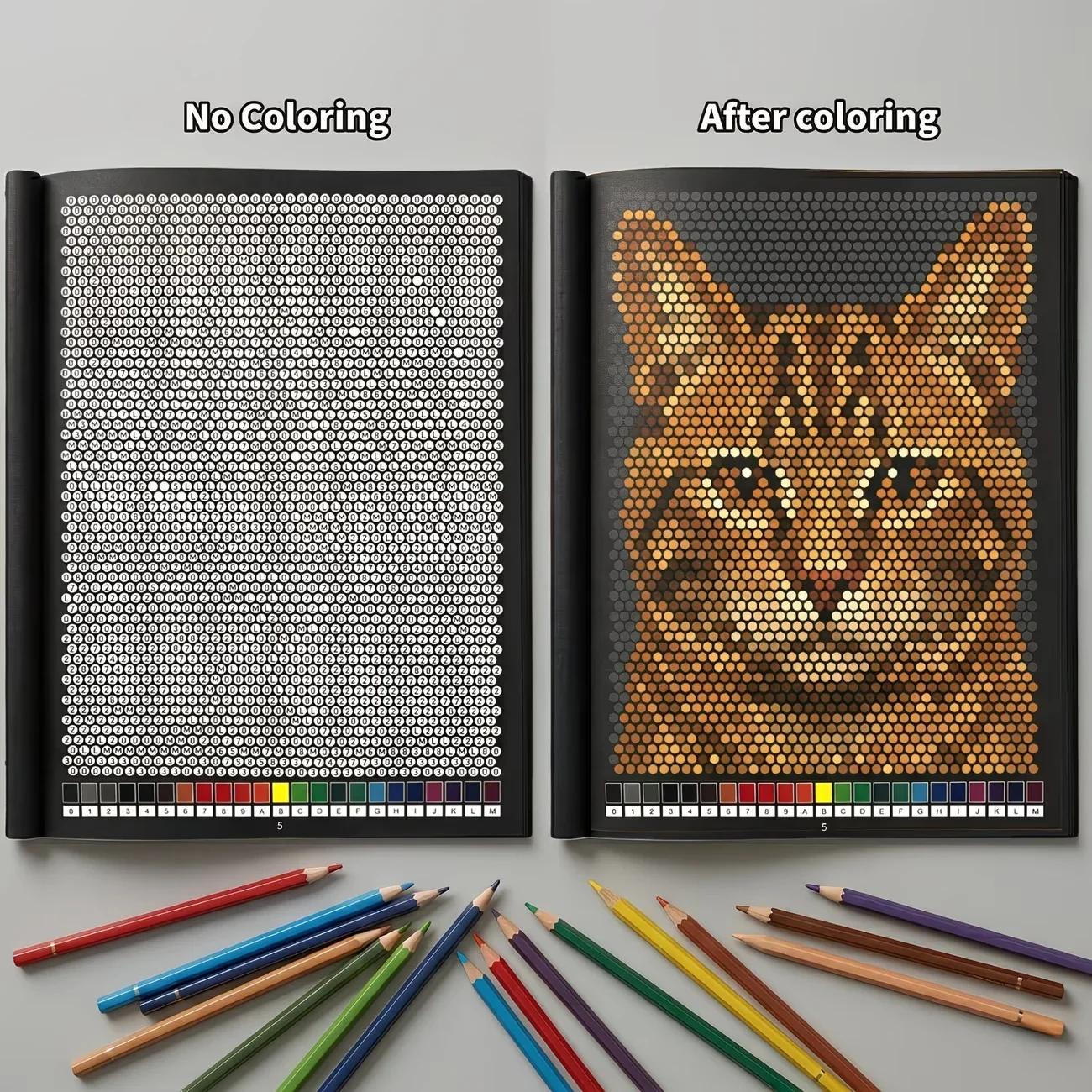 Libro de Colorear por Números  - Adult Coloring Book Stress Relief reseña y precio