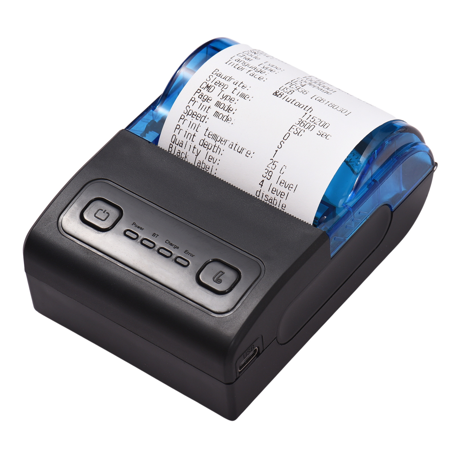 Impresora térmica portátil MPT - Mini Pocket Thermal Printer Paper Roll reseña y precio