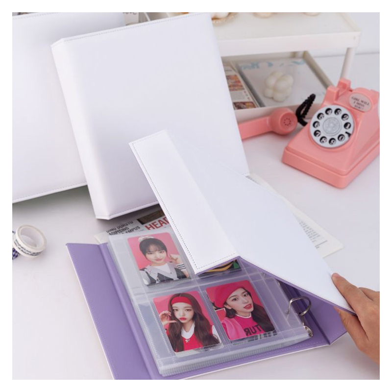 Carpeta A5 para tarjetas fotog - Kpop Photo Card Binder 3 Inch reseña y precio