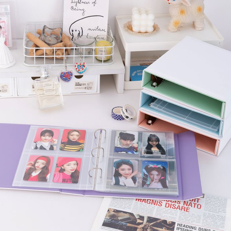 Carpeta A5 para tarjetas fotog - Kpop Photo Card Binder 3 Inch reseña y precio