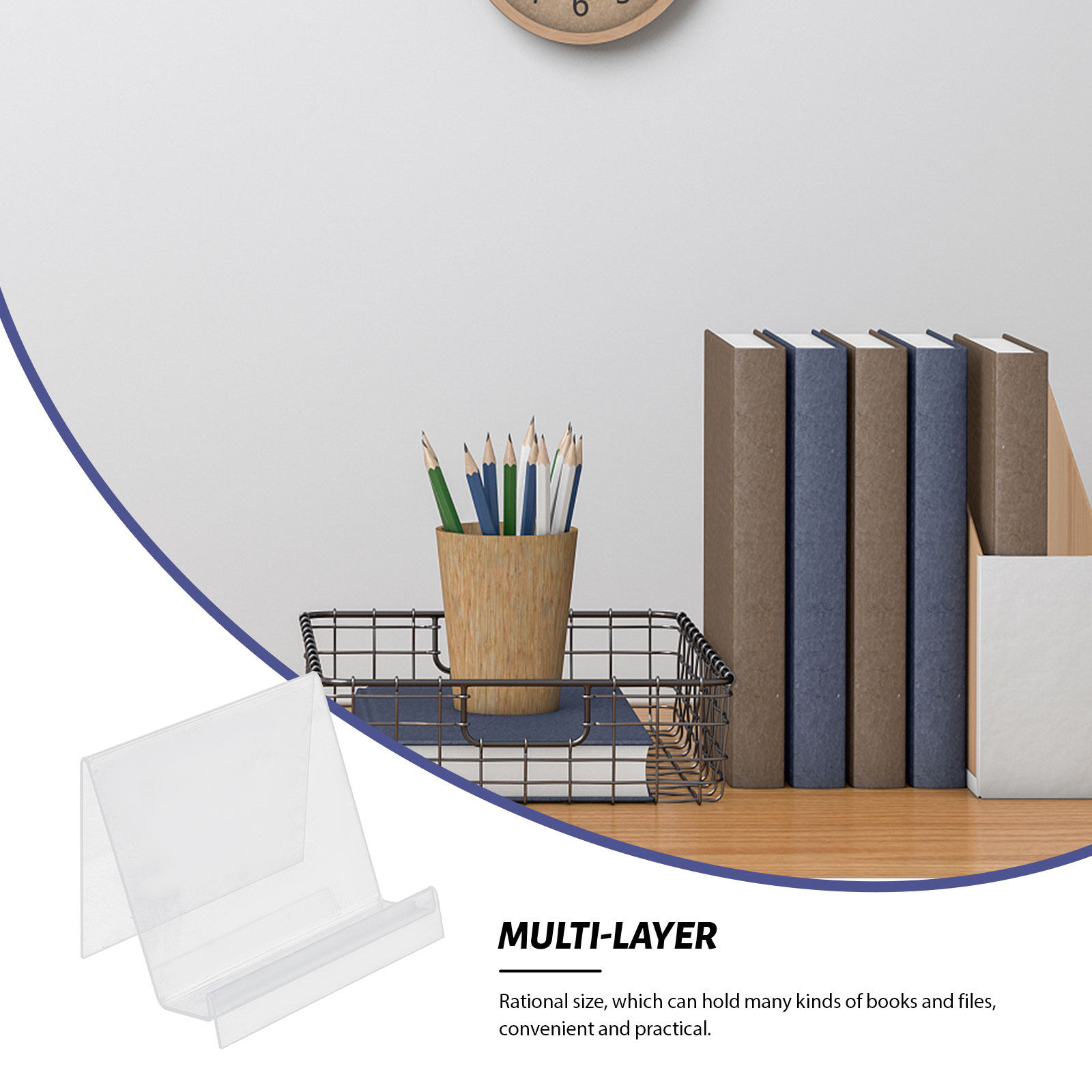 2 Soportes de Acrílico Transpa - Clear Acrylic Book Stand Holder reseña y precio