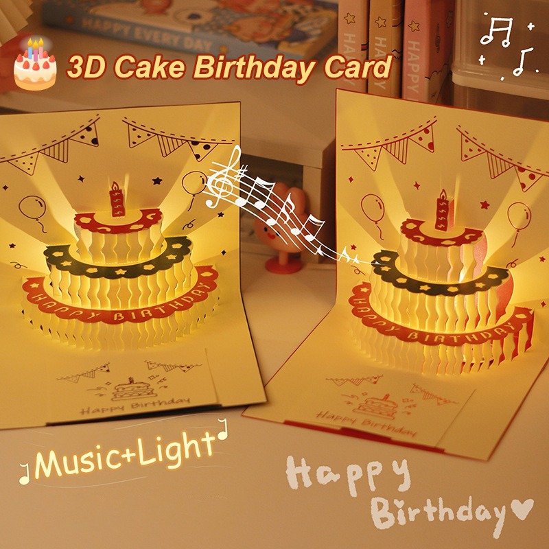 Tarjeta de cumpleaños con luz  - Blank Sheet Music Notebook reseña y precio