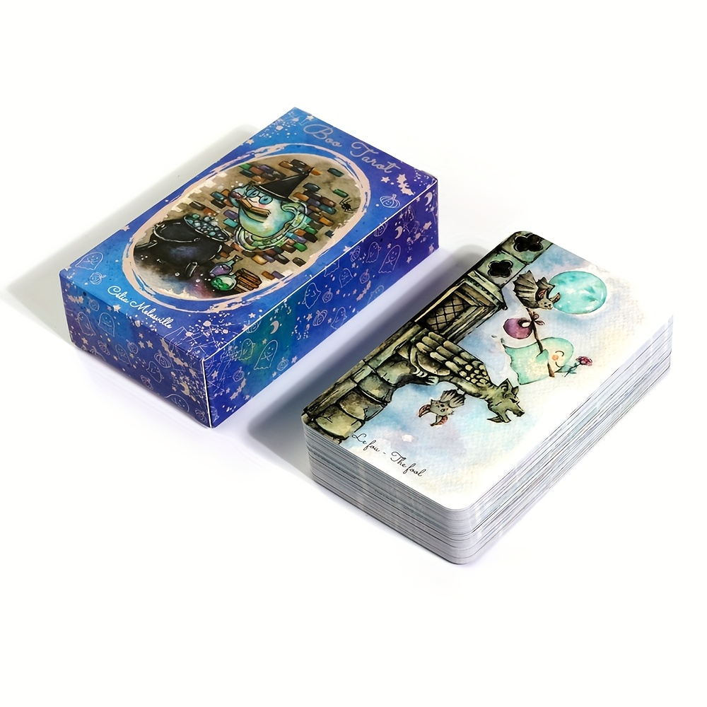 Boo Tarot Deck Fantasmas Tarje - Tarot Deck With Guidebook reseña y precio
