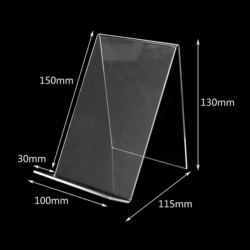 Soporte acrílico para exhibici - Clear Acrylic Book Stand Holder reseña y precio