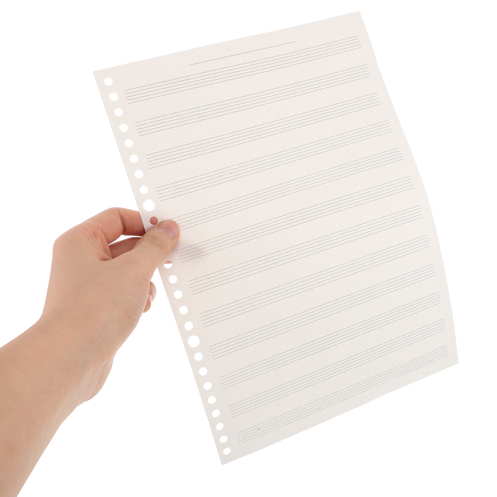 Cuaderno de partituras para gu - Blank Sheet Music Notebook reseña y precio
